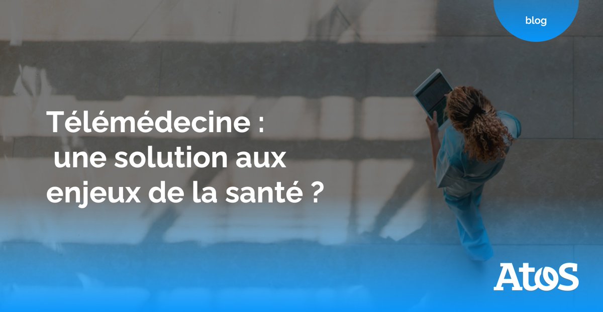Comment la #télémédecine a-t-elle changé les habitudes des patients et des soignants, et quel est son avenir ? 🤔 Nous nous sommes posés la question dans notre blog ➡️ atos.net/fr/blog/teleme…