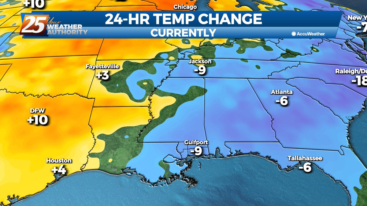 RobKnightWx's tweet photo. A cold start but warmer temperatures west will move in. Start your day with @WXXV25 "Today" beginning at 5 AM on #NBC & #FOX. I'll let you know how your #Thanksgiving travel will fair.
#Wxxv25Today #WorkweekWeather https://t.co/qTOgIpEamd