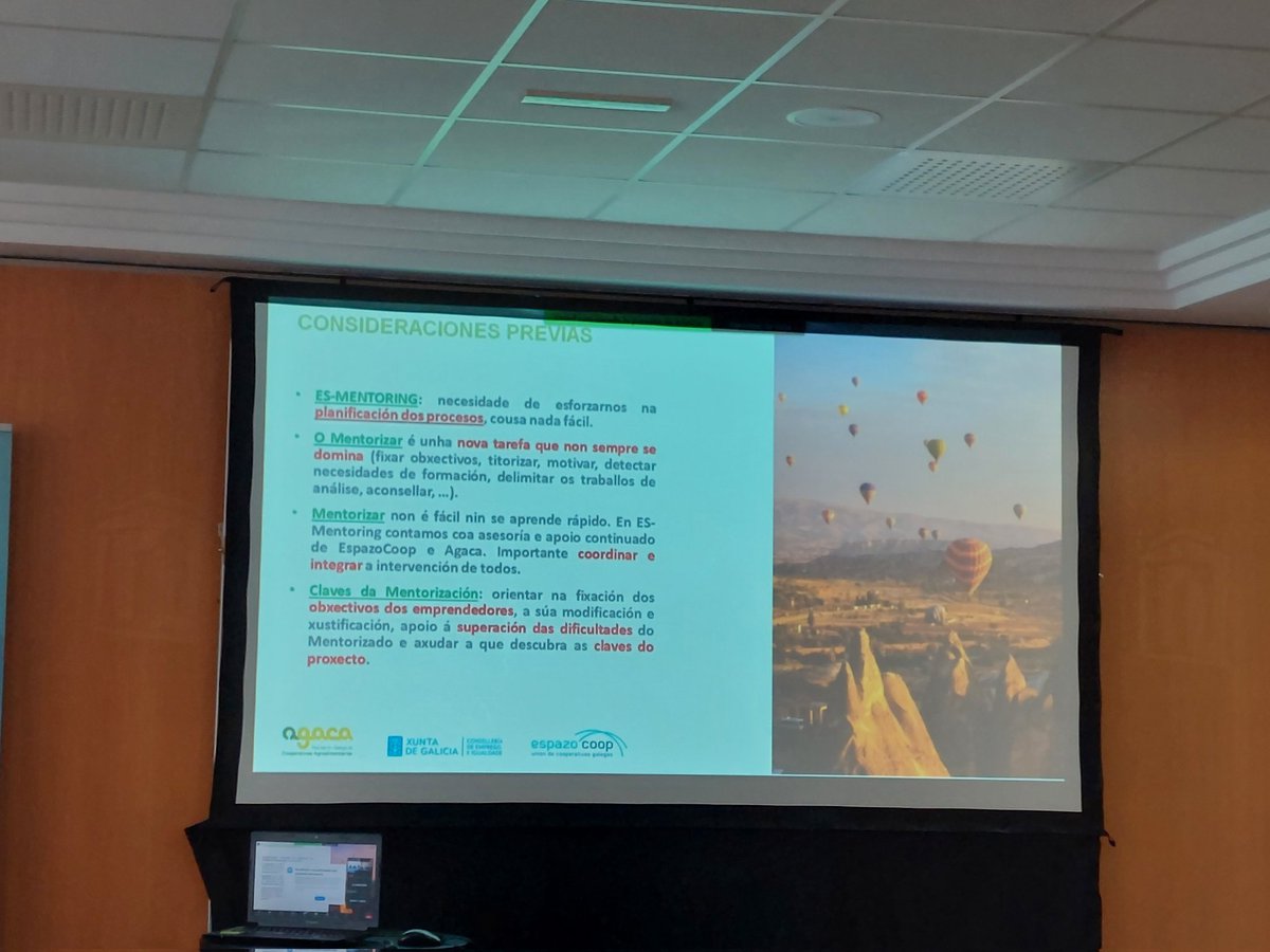 UnionEspazocoop's tweet photo. ●Hixinio Mougán, xerente de Agaca, fálanos nun relatorio marco sobre #mentoría na presentación de #ESMentoring.
●A nosa Rede de Mentoras acompañará ás demandas para axudalas a enriquecer a súa visión, ofrecendo para elo consellos dende a experiencia e a vivencia
@CoopsAGACA https://t.co/rLxkMkG2zX