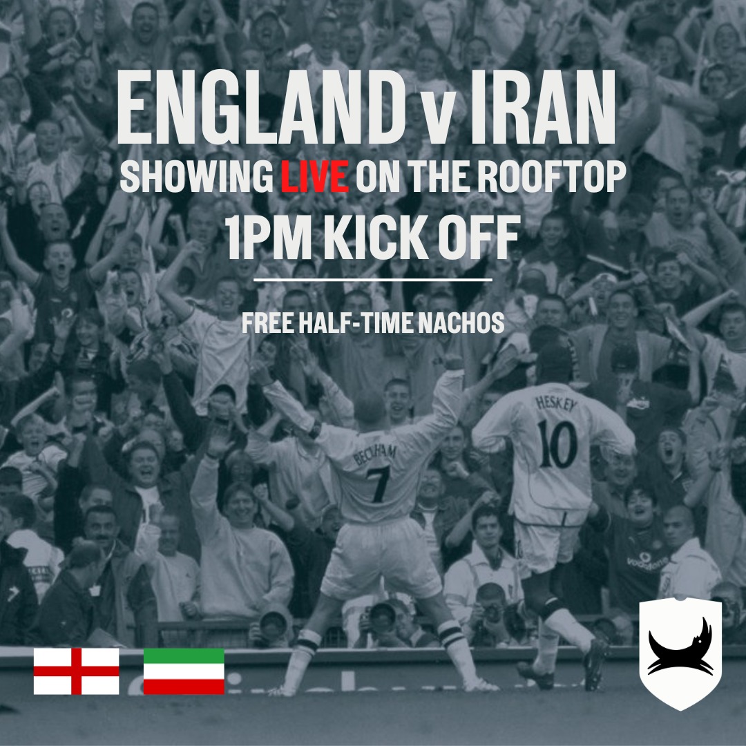 doghousemanc's tweet image. Showing live on our rooftop ⚽

E️ngland vs Iran 1pm kick off
Senegal vs Netherlands 4pm kick off
USA vs Wales 7pm kick off

Free half time nachos during all major games

#livesports #freenachos #antisponsor #rooftopbar #worldcup