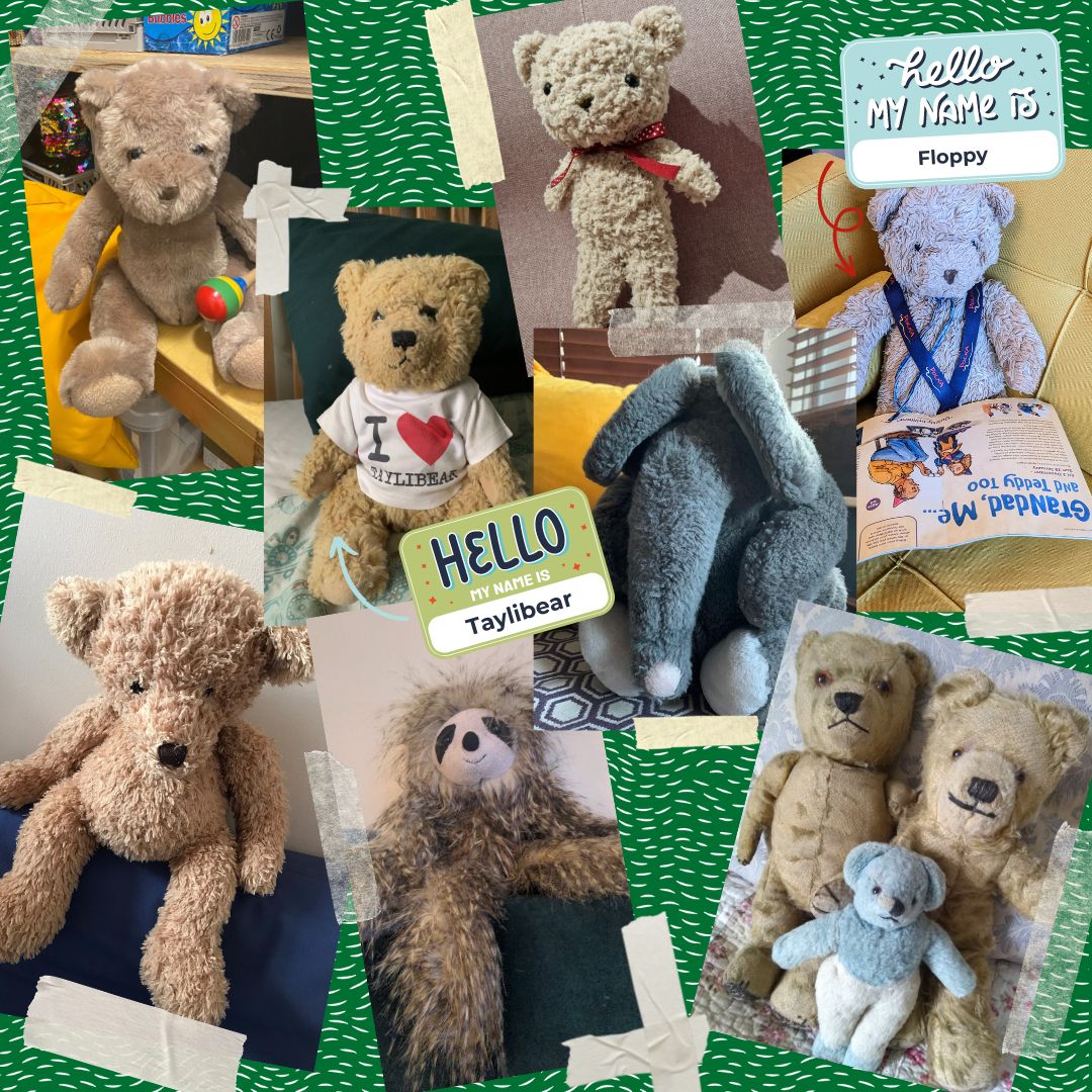 polkatheatre's tweet photo. Our team shared pictures of their own teddy (or other furry friends) for #BYOBear!
Don't forget to bring your own teddy or toy when you see Grandad, Me and Teddy Too this winter, share your picture with #BYObear & our favourite picture wins a prize!
ποΈ https://t.co/NpxE1aQYCe https://t.co/wkGjsclcz3