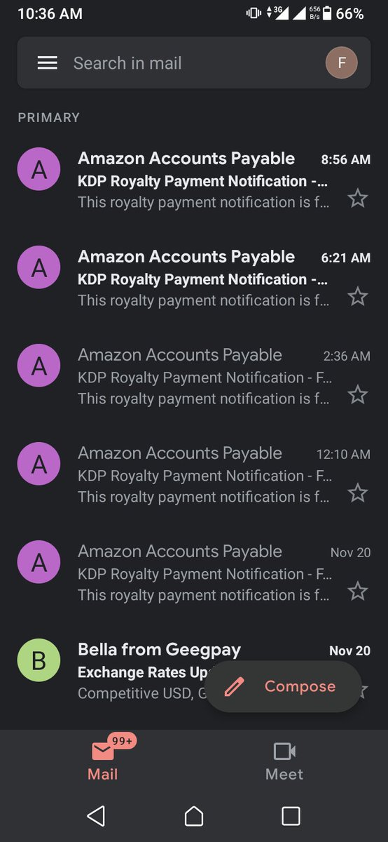 MamaLaughingGas's tweet photo. Finally got my first payment from Amazon kdp. 
Thanks to @adonikesly @GOlufunmilola  and indirectly @Gift_TKP https://t.co/p51lIlxzJH