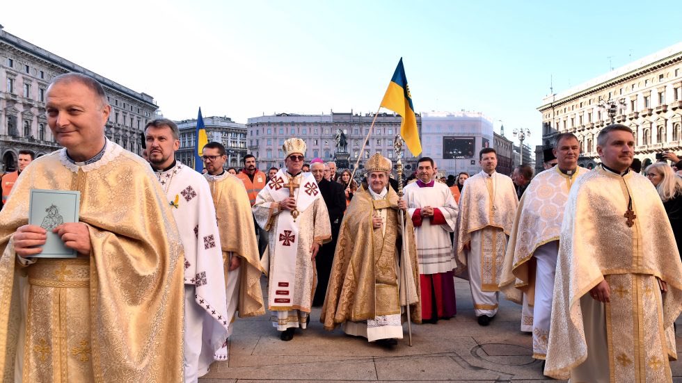 AlexTovt's tweet photo. ✅ La Preghiera per la Pace con l’Arcivescovo e l’Esarca d’Italia della Chiesa greco-cattolica ucraina
https://t.co/UAt5bloZRa

✅ Pace, la preghiera dei cristiani di Milano: la riflessione dell'Arcivescovo mons. Delpini
https://t.co/N6nGJeImeS https://t.co/PPNpPrtT6l