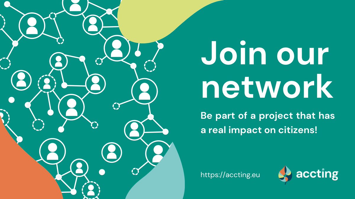 🌍Join the <a href="/ACCTING_EU/">ACCTING</a> network to be part of a community of stakeholders intent on implementing a fair and sustainable #EUGreenDeal!
✍️ Register now to receive tailored news, funding opportunities, inspiration &amp; more: accting.eu/join-the-netwo…