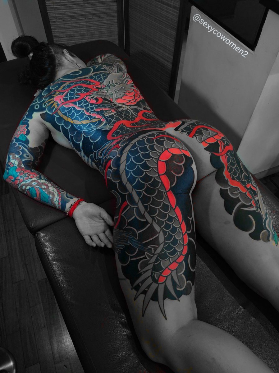 @TattoedChix @ximo_sg #cutout #coloursplash #TattooColour