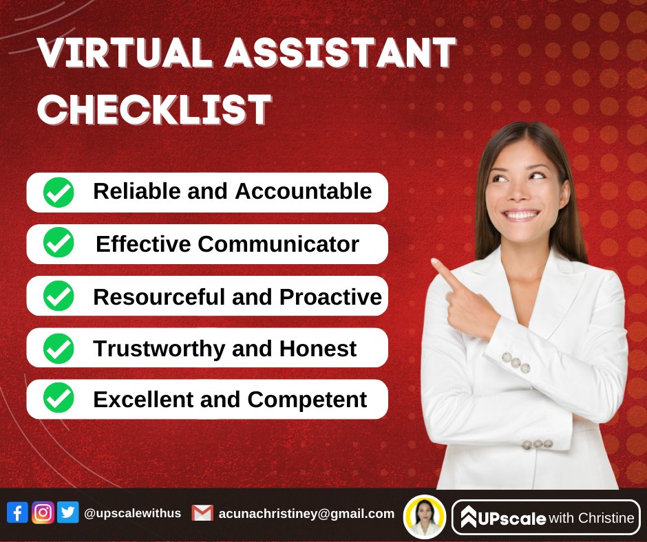 upscalewithus's tweet photo. Skills are essential for hiring the best candidate however, it is the 𝗰𝗵𝗮𝗿𝗮𝗰𝘁𝗲𝗿 of your VA that will determine the success of your business. 🎯

Here at UPscale, we’ve got you all covered from good skills to good character! 
#UpscaleWithChristine #QualitiesOfVA  #HireVA https://t.co/KnAoCh70wW
