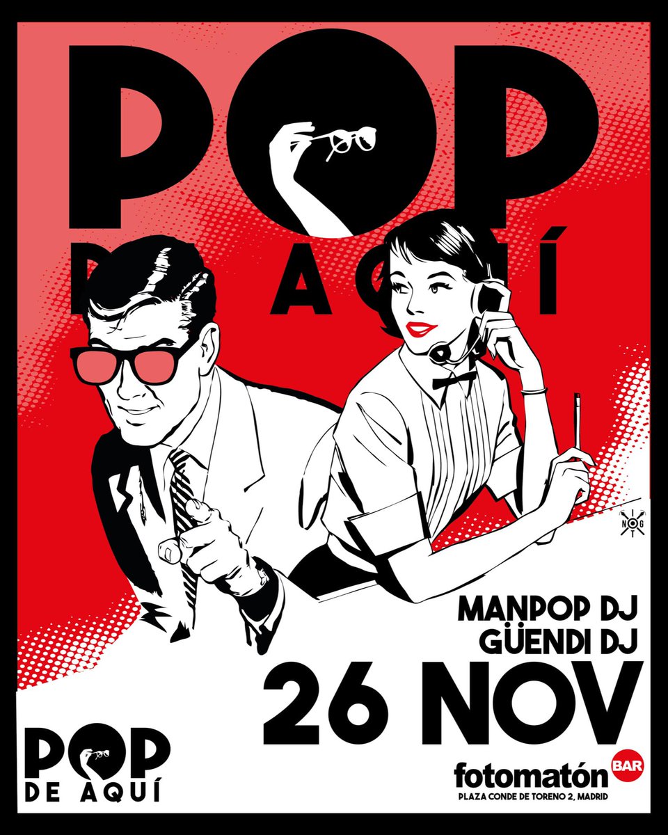 Man__POP's tweet photo. #NuevaFotoDePerfil para ir anunciando el #POP_Plan del próximo sábado con indumentaria @POPdeAQUI .
🎯en el @FotomatonBar ¿dónde si no?
Allí os veo, si os apetece y os cuadra. https://t.co/fJxatnATNz