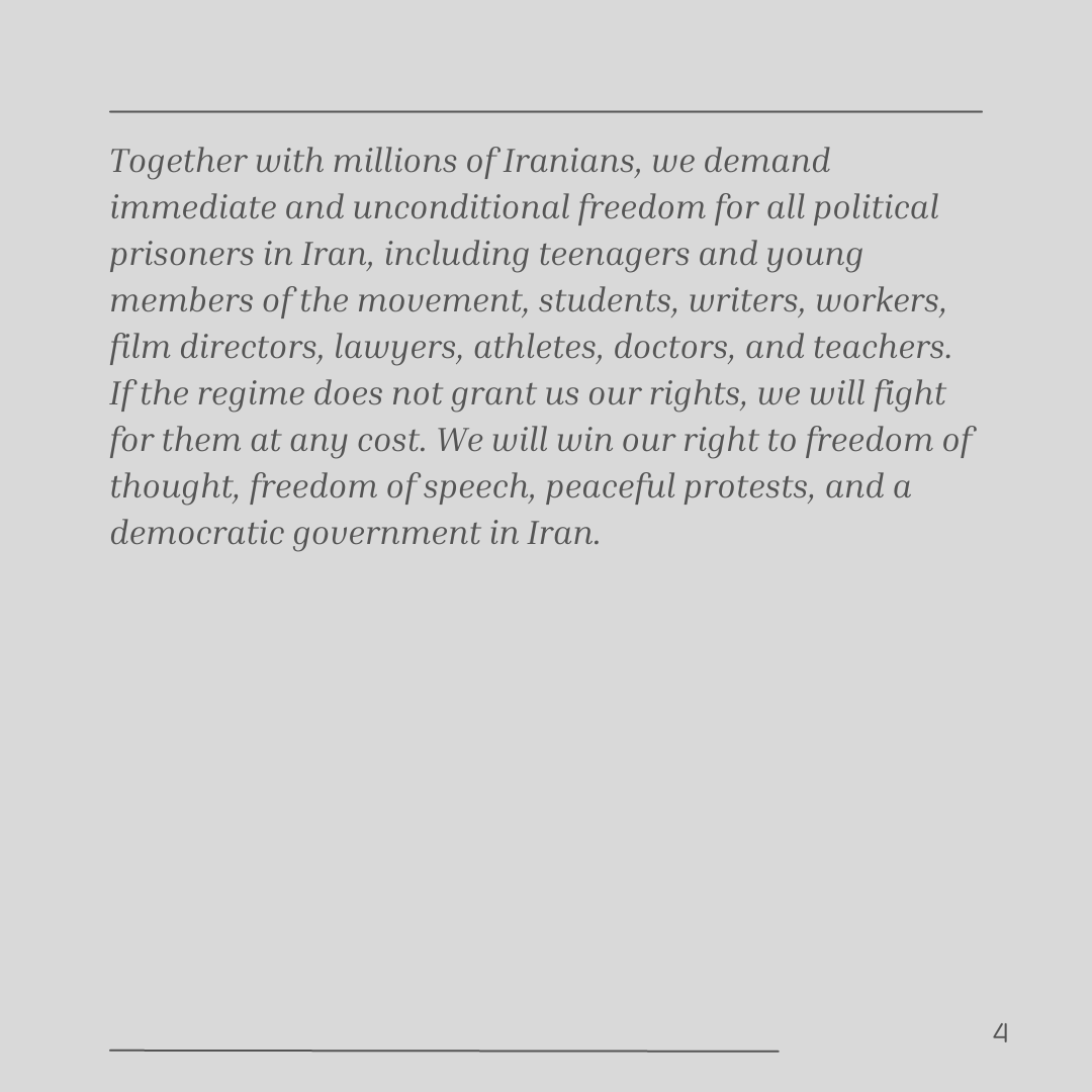 ghaffaari's tweet photo. A group of 250 prominent Iranian translators has issued a statement in support of the "Woman, Life, Freedom" movement.

Source: https://t.co/g4acmxcGBB
Download the statement: https://t.co/j5PktgFhtV

#translators #MahsaAmini #مهسا_امینی https://t.co/1YsOo8p7SN