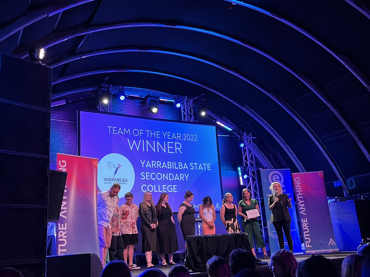 Genevieve_Echo's tweet photo. @future_anything Team of the Year the fantastic Yarrabilba SSC #BendingTheFuture who run the Activate program across multiple year levels & subjects including science 🧪 and social enterprise 🌺 https://t.co/T8phsfKU4Q