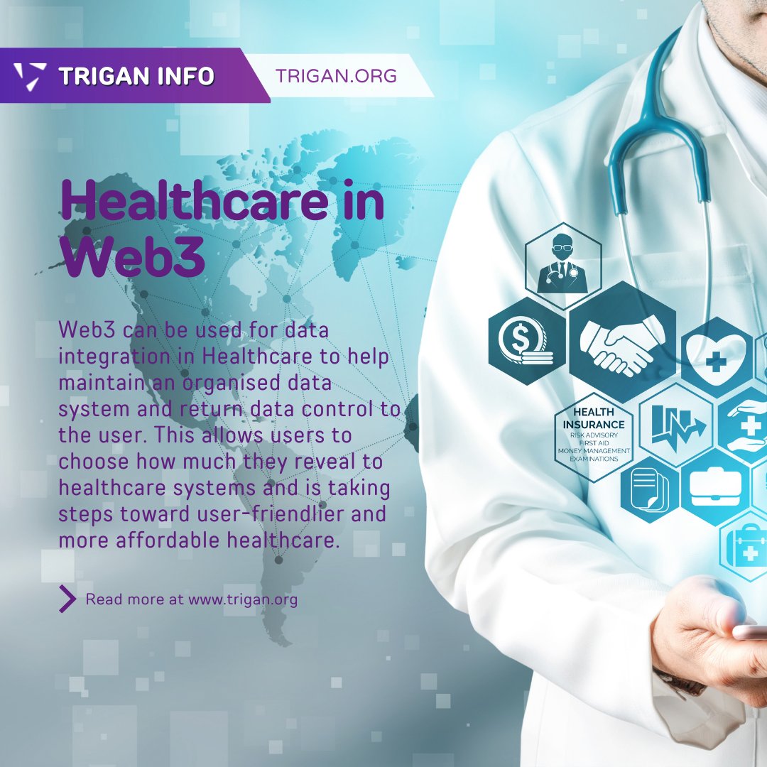 TRIGAN_org's tweet photo. #healthcare #Web3 #Crypto #cryptocurrency #data #datasecurity https://t.co/FZLpy4WIaZ