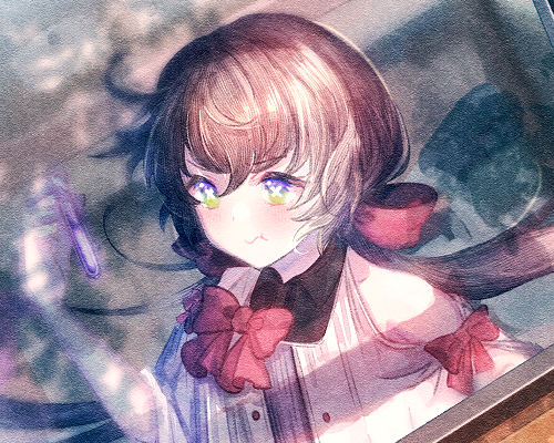 「以前描いた創作絵を修正&調整した 」|壱十九 / illustratorのイラスト