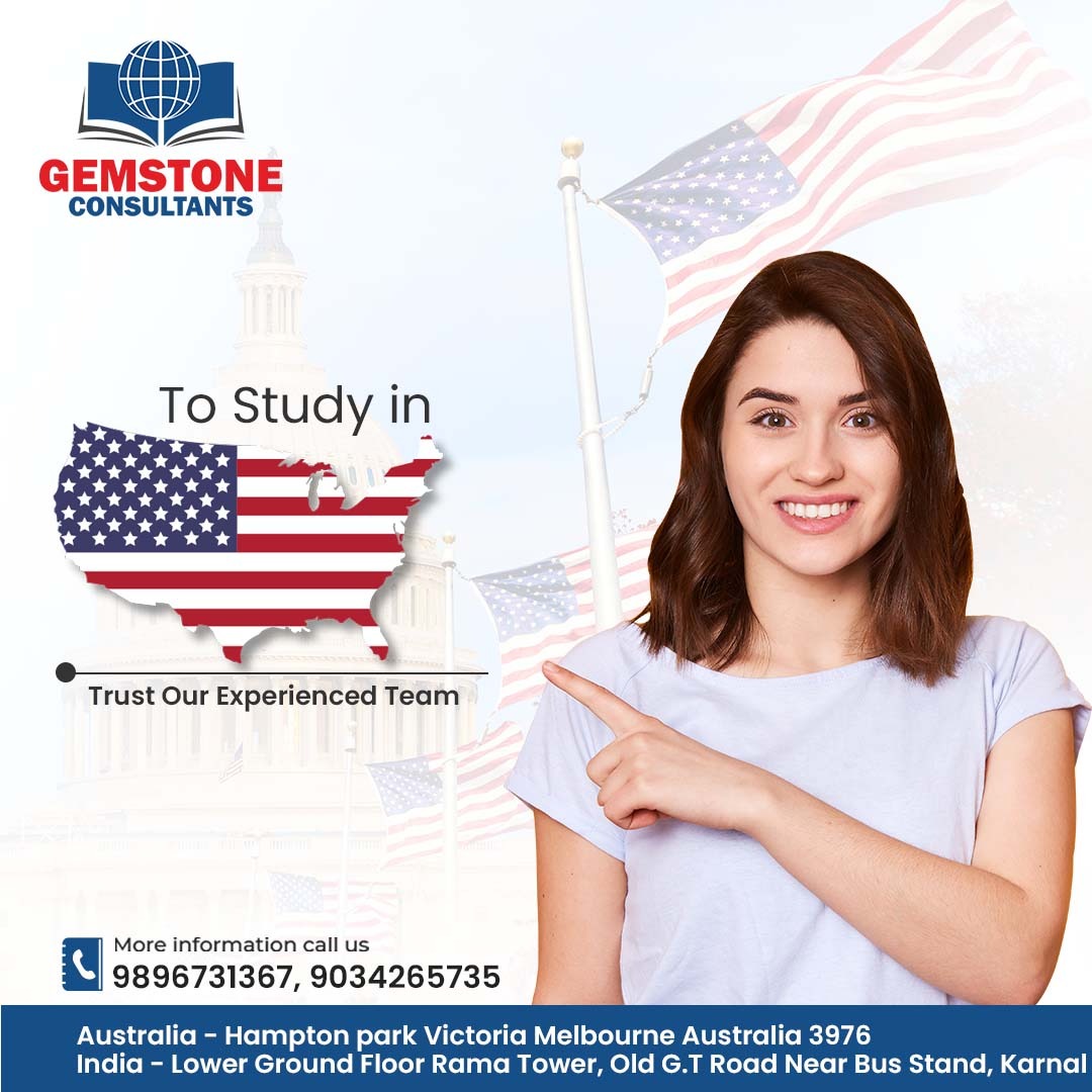 gemstonecons's tweet image. When you are aspiring to study in USA but don&apos;t know where to start, Connect with us now at 9896731367. #studyvisaconsultant #studyvisa