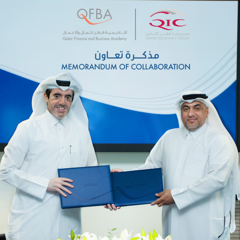 QFBAcademy's tweet photo. وقع كل من السيد ماجد عبد العزيز الخليفي، مدير التدريب المهني في أكاديمة قطر للمال والأعمال، والسيد راشد البوعينين، الرئيس التنفيذي للشؤون الادارية بالإنابة للمجموعة في شركة قطر للتأمين، على التعاون مع مجموعة قطر للتأمين لبرنامج التنمية الوطنية "كوادر مالية" @qic_group
#MoU #QFBA