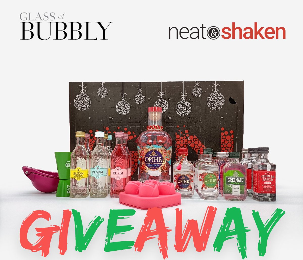 Christmas #Giveaway!

Win an amazing 24-day Gin #AdventCalendar from Neat &amp; Shaken

To Enter:
1⃣Retweet 
2⃣Follow @GlassofBubbly &amp; @NeatandShakenUK 

Competition ends Sunday 27th at 3PM
18+only

Discover your love for #Gin Fizz #Cocktails this #Christmas

neatandshaken.com/products/adven…