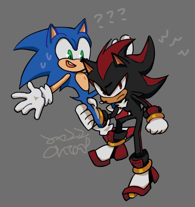 Javivi🐰 on X: Sonic, please 🦔 Take it as ship or friendship, be