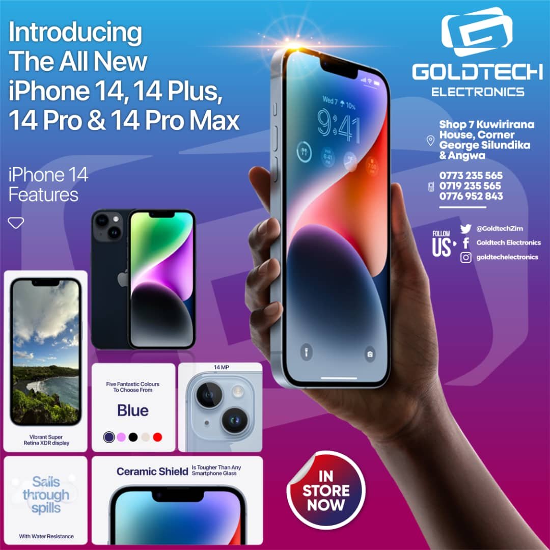 GoldtechZim's tweet photo. #AvailableInStore
IPHONE 14 128GB 
IPHONE 14 256GB 
IPHONE 14 PRO 128GB 
IPHONE 14 PRO 256GB 
IPHONE 14 PRO 512 GB 
IPHONE 14 PRO 1TB  DUAL 
IPHONE 14 PLUS 128GB 
IPHONE 14 PLUS 256GB 
IPHONE 14 PRO MAX 128GB  
IPHONE 14 PRO MAX 256GB dual 
And more... https://t.co/3jIV29zyJ8