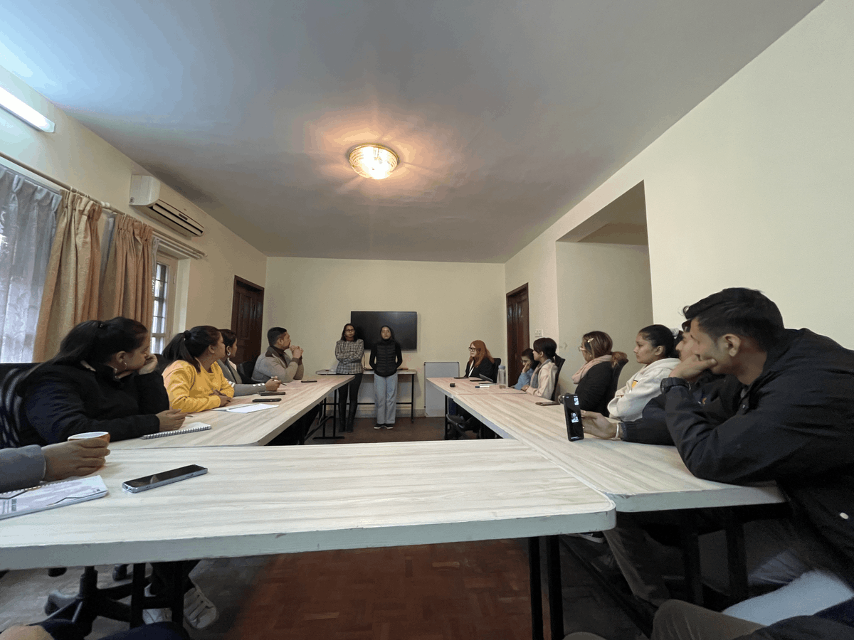 Coderushnepal's tweet photo. Last Friday we had an amazing session with our Managing Directors on our personal and professional vision where each individual shared what they aspires to be with everyone and also what motivates them to wake up everyday.
#CodeRush #LearningHour #CodeRushFridays #visiontalks https://t.co/ySbfU5VuyJ