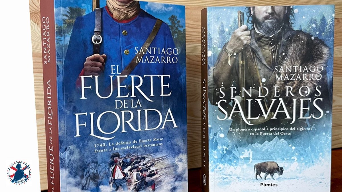HisNorteamerica's tweet photo. 📚¡Sorteo para celebrar nuestros 30.000 seguidores! 

¡Dos novelas históricas sobre la Norteamérica hispana firmadas por nuestro amigo y compañero @SantiMazarro! 

Sencillo:
✍️🏽Sígue a esta cuenta y al autor @SantiMazarro 
🔁❤️Haz RT y me gusta a este tweet. 

🏆 4 de diciembre. https://t.co/Z4HGvjghIi