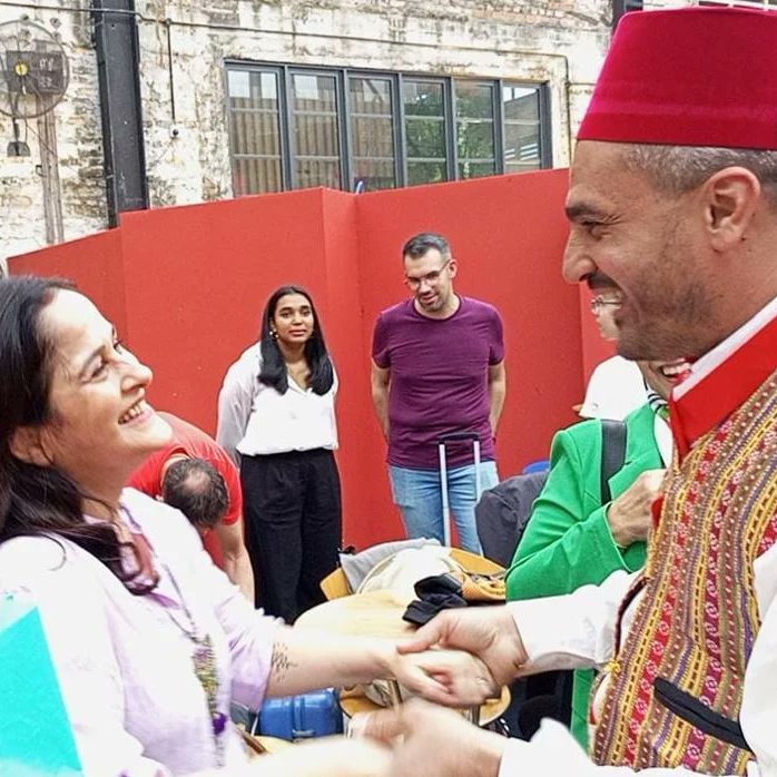 makdawhaschool's tweet photo. A Warm Greetings to our Dawha DFC team from the founder and the director of DFC “Mrs. Kiran Birsithi”# BTC # a worldwide international conference, which believes that children plays an important role in shaping the nation and bring change in the society.
#DFC
#bethechange2022 https://t.co/G5XkXWAn9T