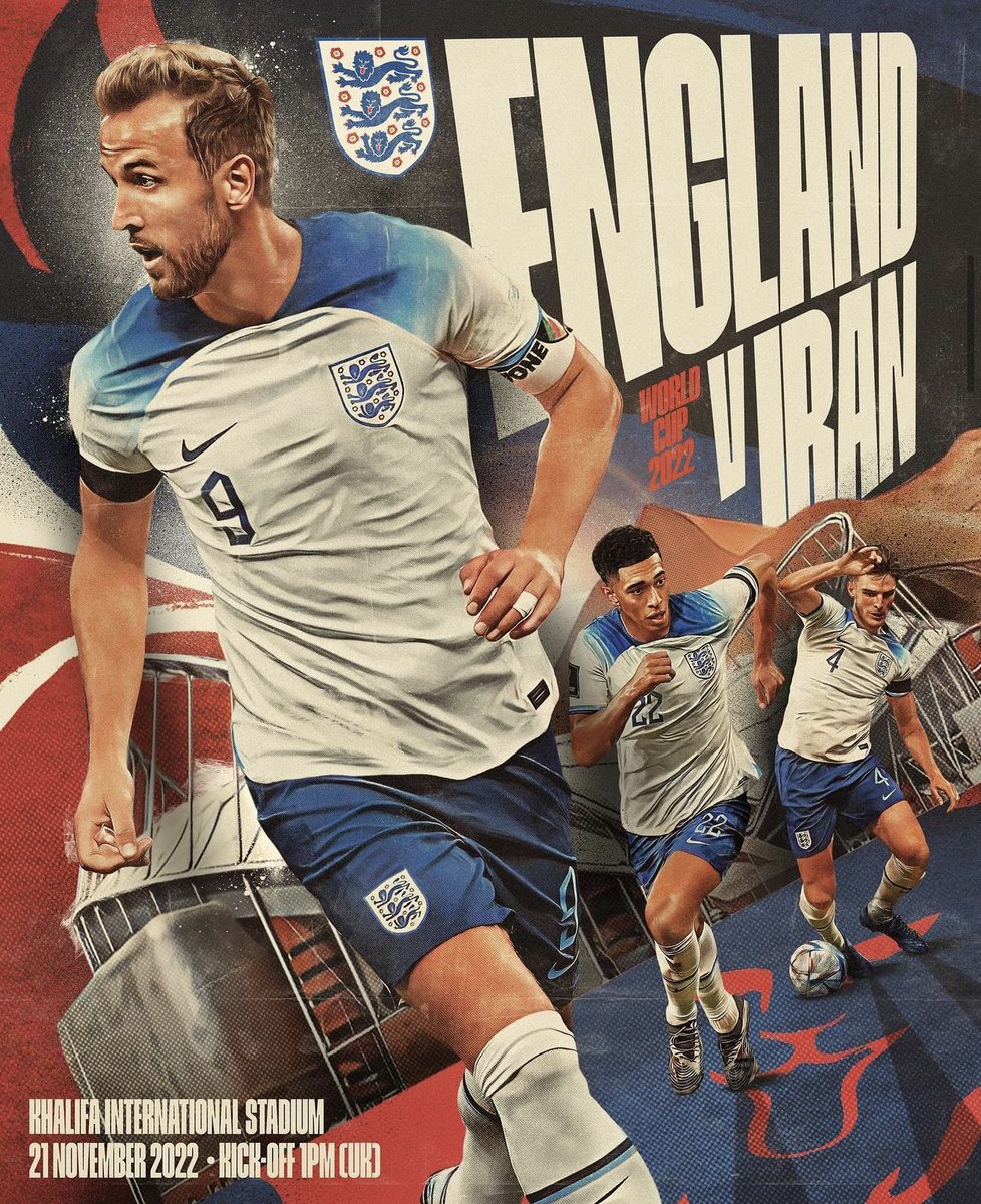 Join us this afternoon to cheer on the Lions ⚽️ We’ll be showing the match in our bar area. Come on England 🏴󠁧󠁢󠁥󠁮󠁧󠁿             

📷 Image via <a href="/England/">England</a>