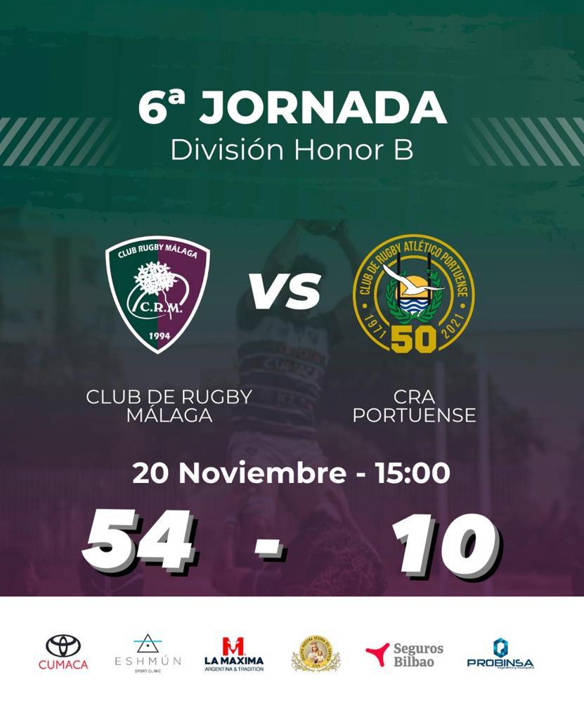 ClubRugbyMalaga's tweet photo. Ayer domingo llegó la primera victoria del senior en la temporada 💪🏽💪🏽🟢🟣 https://t.co/DB2Je3oYGH