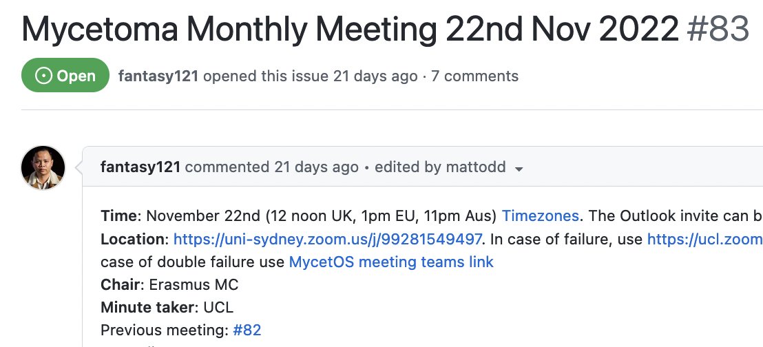 Open Source Mycetoma tweet media