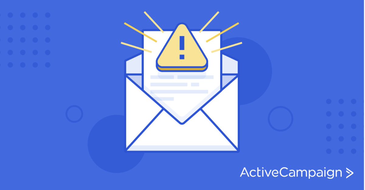 ActiveCampaign's tweet photo. No one likes spam mail! Avoid these 188 spam words and your contacts will be EXTRA thankful this Thanksgiving!

🦃  https://t.co/aHTxl57Dtd

#EmailMarketing #SpamWords #SpamFolder #MarketingStrategy https://t.co/UVscSx0aFy