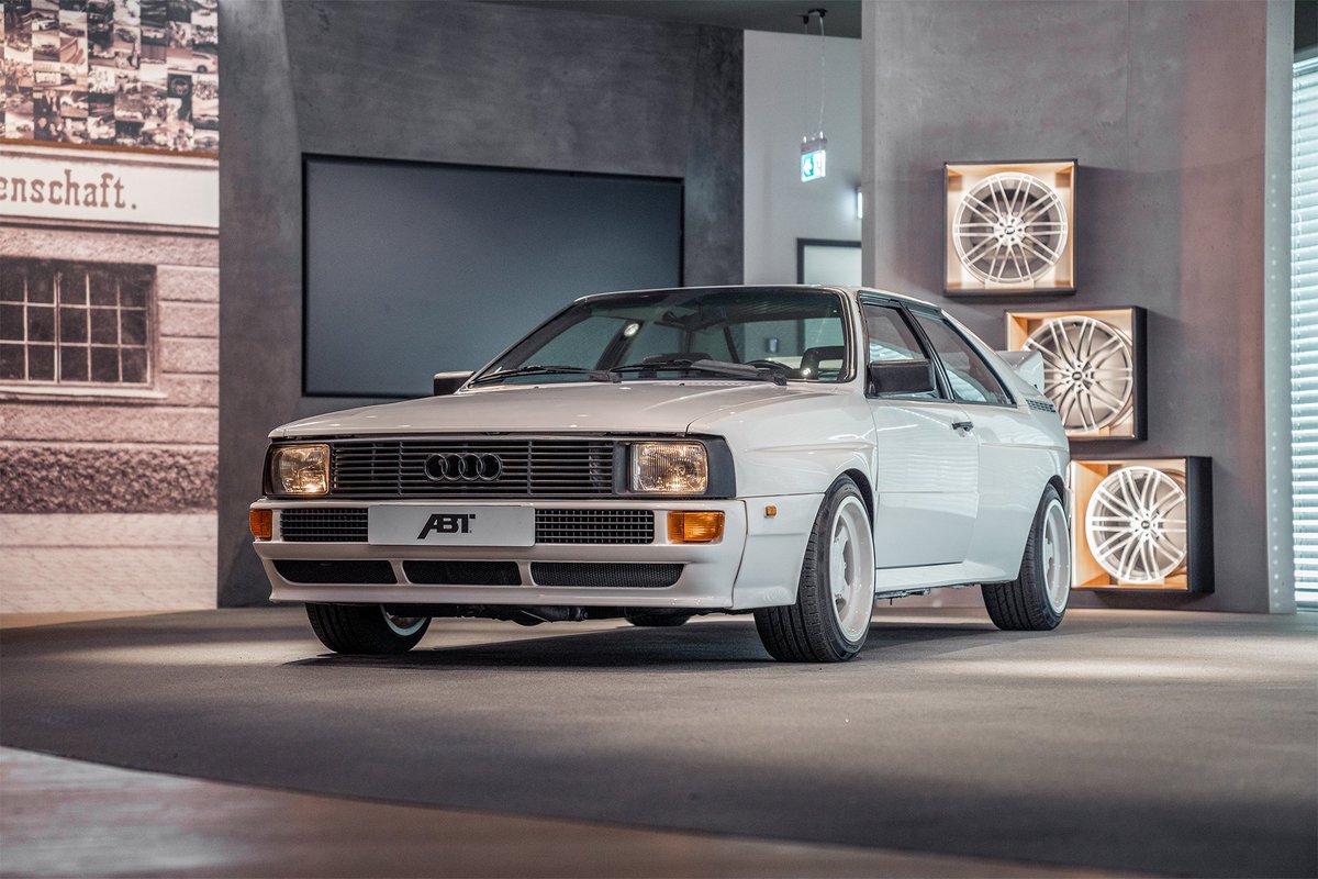 abt_sportsline's tweet photo. Respect your elders - the Audi ABT Ur-Quattro with the legendary 5-cylinder engine and widebody kit.

#ABT #ABTsportsline #Audi #automotive #urquattro #quattro #oldtimer #tuning #car #legend https://t.co/vaz36rZVm1