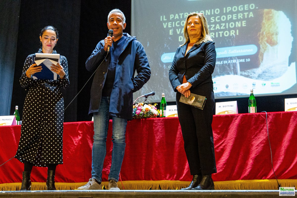 naturabruzzo's tweet photo. Convegno Atri Sotterranea incontra Napoli Sotterranea. Il patrimonio Ipogeo - 20 novembre 2022 #Atri #abruzzoitaly  #abruzzo #cave #speleo #archelogia https://t.co/64DDnDrtW2