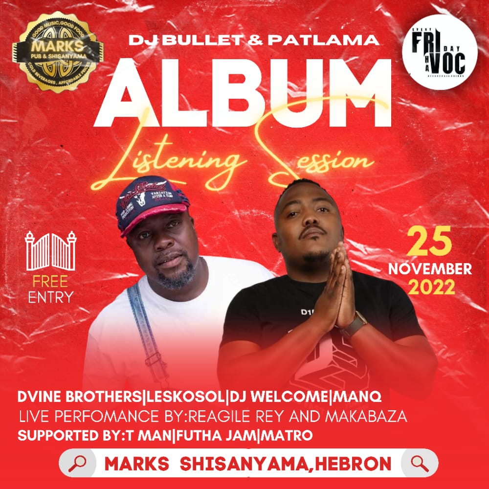Press_Play___'s tweet photo. @patlama_dj and @DjbulletSA will be hosting a listening session for their much awaited Deep House EP titled Deep House Politics 🏡👂🏾🎶
Don't Miss Out 🏡🏠 further details on Posters below 👇🏾👇🏾 https://t.co/xA9WblQOYn