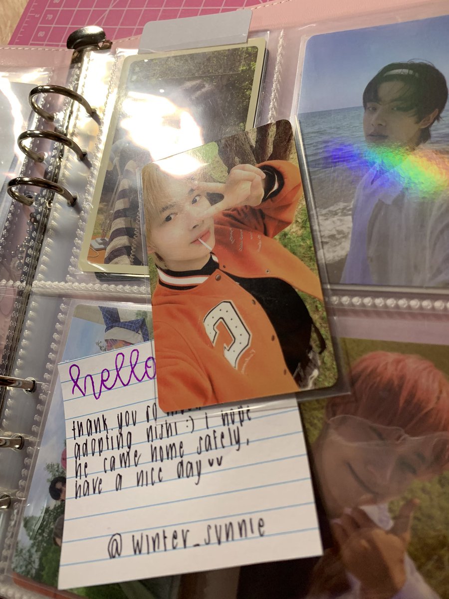 selyvr_'s tweet photo. ๐ โ @winter_sunnie | #xiaMailzs
๊ ๊ โ Thanku so much po! Super hassle free makipag transact sakanya and willing to wait>__< Niki is fine, ung mark na magnet ng binder is not visible naman ^^ Pero all goods mabilis din dumating & secured packaging \\ https://t.co/BrE8ieTP6K