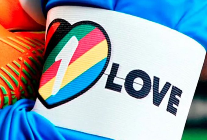 partidazocope's tweet photo. 🏳️‍🌈 ÚLTIMA HORA | Inglaterra, Gales, Bélgica, Dinamarca, Alemania, Holanda y Suiza NO portarán el brazalete 'One Love'

🟨 La @FIFAcom les avisó con que si lo llevaban los capitanes verían automáticamente una tarjeta amarilla

📻 #PartidazoCOPE #COPEMundial https://t.co/OT8ous7gpG