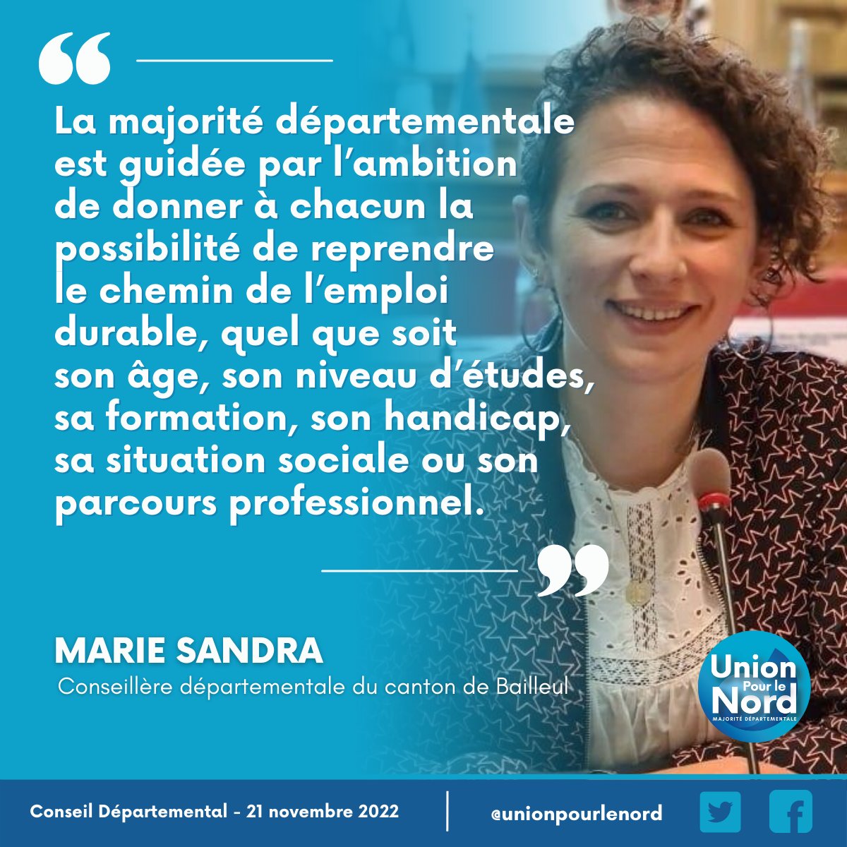 Union Pour le Nord tweet media