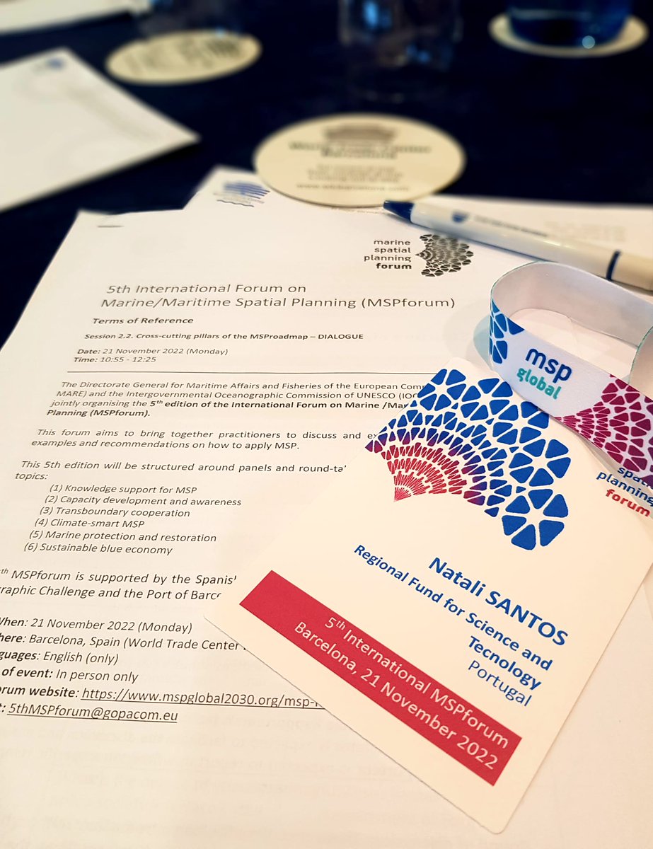 MSP-OR Project (@mspforrup) on Twitter photo 📢<a href="/MSPforRUP/">MSP-OR Project</a> is attending the 5th International MSP Forum on Marine/Maritime Spatial Planning! 🐙🐟
It is a pleasure to be here and discuss, amongst other subjects, the examples and recommendations on how to apply #MSP. 👏
#MSPforRUP #EMFF #EMFAF #OurOcean 📢<a href="/MSPforRUP/">MSP-OR Project</a> is attending the 5th International MSP Forum on Marine/Maritime Spatial Planning! 🐙🐟
It is a pleasure to be here and discuss, amongst other subjects, the examples and recommendations on how to apply #MSP. 👏
#MSPforRUP #EMFF #EMFAF #OurOcean