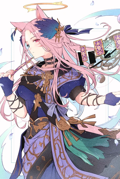アップ!#ミコッテ #FF14 #FF14art #FF14イラスト 
