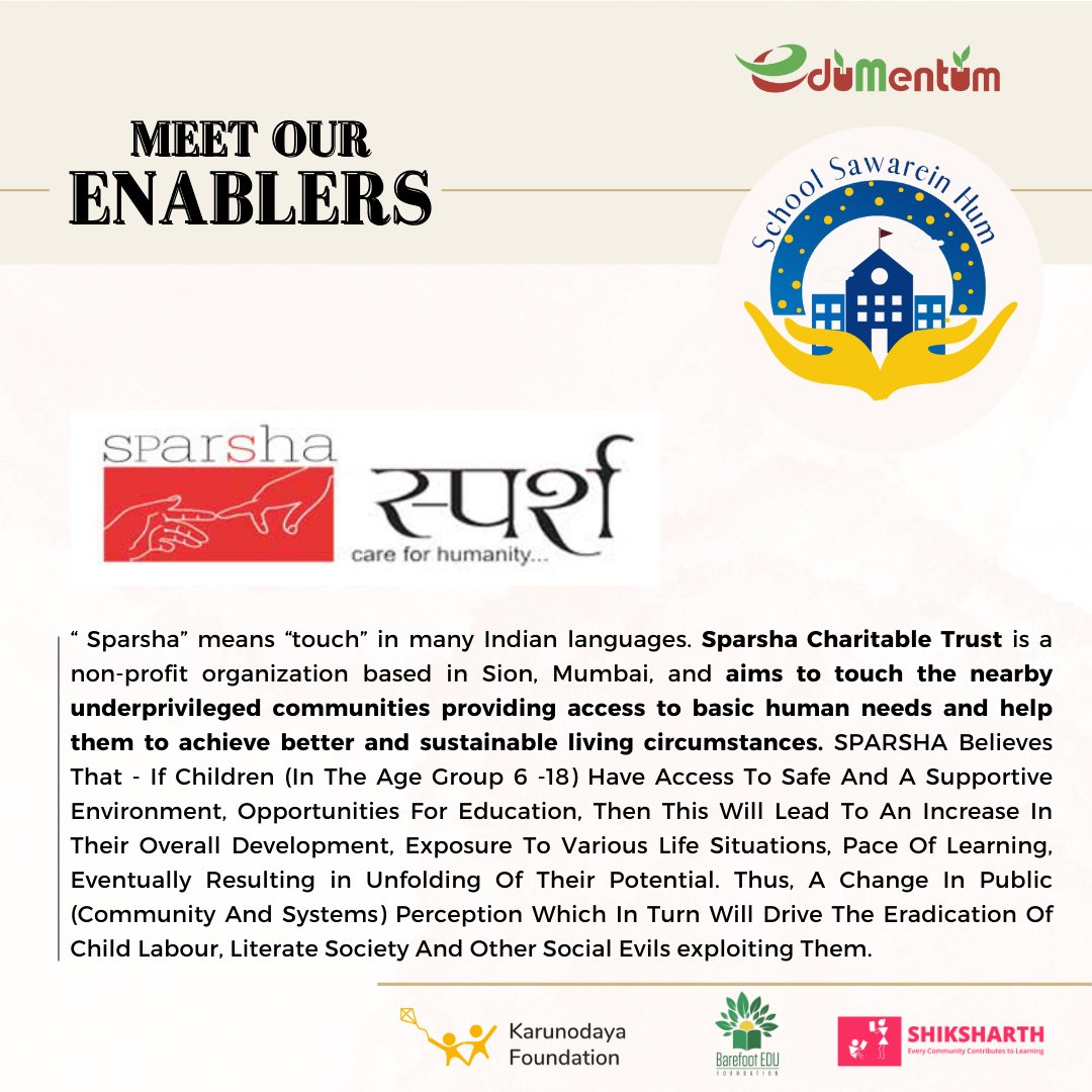 Shikshagraha's tweet photo. Introducing you all the  the enablers of #SchoolSawareinHumCampaign, to contribute to #VidyaAmritMahotsav, to encourage #MicroImprovements approach to strengthen the education ecosystem

@ncert  @EduMinOfIndia @ShikshaLokam @EduBarefoot  @KHETEEINDIA https://t.co/IM7SHuUAgx