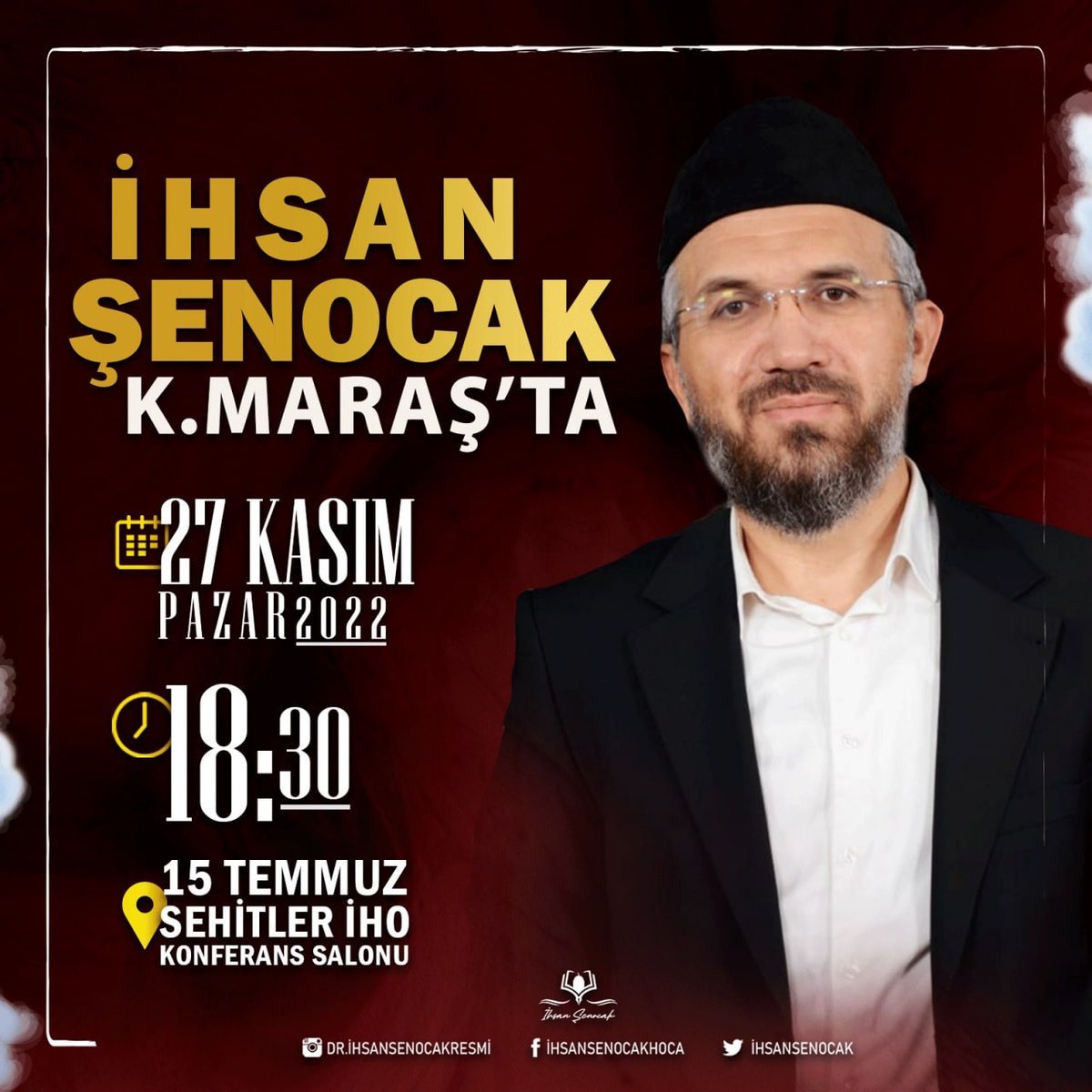 ihsanhocaresmi's tweet photo. İhsan Şenocak K.Maraş’ta https://t.co/Rg3iCkTgfI