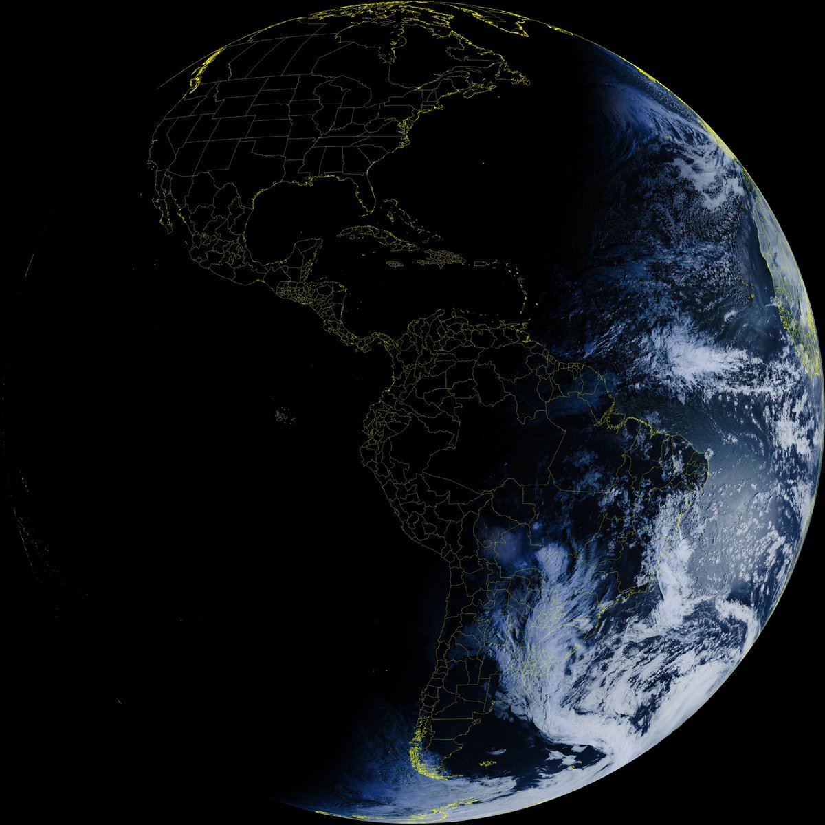 fearlesslyloyal's tweet photo. Good morning #tweetpeople_friends #SatcomNorm #XRIT from @usa_satcom decoder #GOESEast Full Disk at 5:18 am EST Local time...Have a great day. https://t.co/chudfAoGmQ