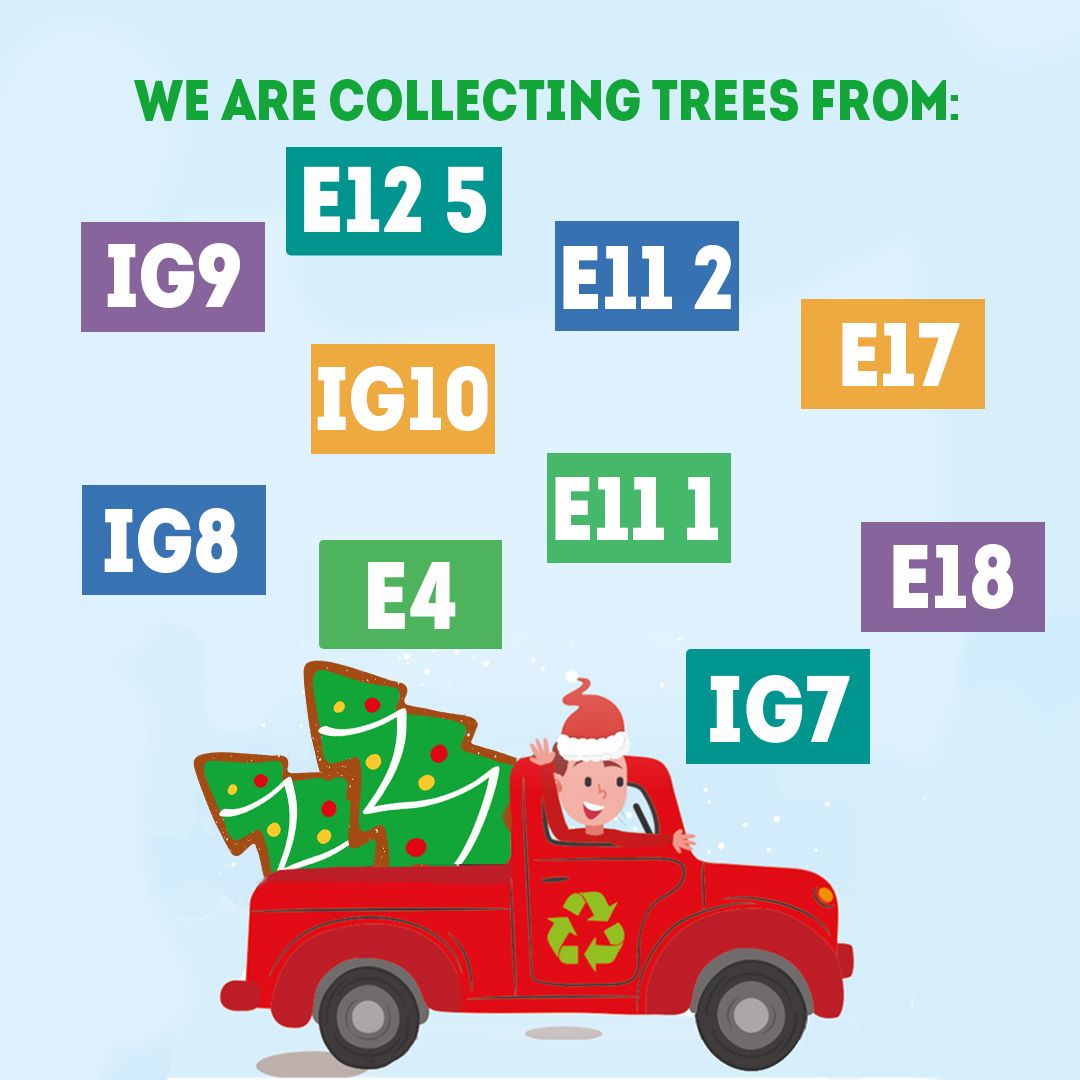 HavenHouseCH's tweet photo. We have some Tree-mendous news!🎄
We are excited to announce, our tree recycling scheme is back &amp; bookings are now open!🎅 
We are planning to collect hundreds of real Christmas Trees from the postcodes below on 7 and 8 January 2023🎄 https://t.co/qwLKGDAhpT