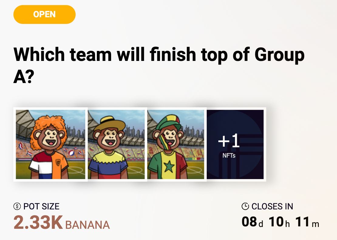 RealityCards's tweet photo. Calling all ⚽️ fanatics! Feeling ultra bullish on 🇳🇱 after seeing the opening match yesterday! Who’s side are you on for group A? 

🏆 https://t.co/qvjBxENF9t https://t.co/fYxAKEbADx