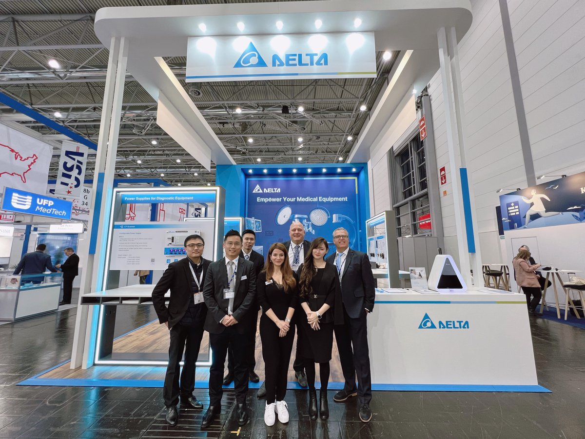 DeltaEMEA's tweet photo. Hygiene and sterilization are vital in medical environments. Helping to keep such environments safe, is the aim of Delta’s Lighting Solution Far-UVC Care 222® disinfection series. They were on display at COMPAMED 2022
https://t.co/hIFfLKxq17
#faruvc #disinfection #compamed2022 https://t.co/uheC9EbjoI