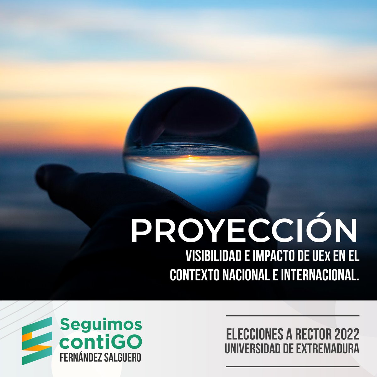 Visibilidad e impacto de UEx en el contexto nacional e internacional. 

#Proyección #TrabajoEnEquipo #PedroFS_SeguimosContiGO #PedroFSrector #SeguimosContiGO
#UEx