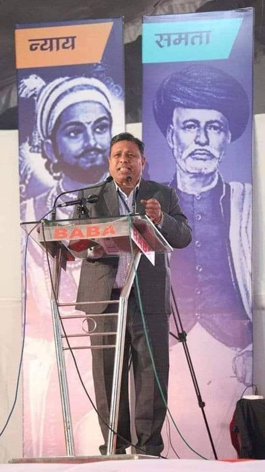 बामसेफ तथा भारत मुक्ति मोर्चा के राष्ट्रीय अध्यक्ष एवं बहुजन क्रांति मोर्चा और राष्ट्रीय परिवर्तन मोर्चा के राष्ट्रीय संयोजक बहुजन नायक मान्यवर वामन मेश्राम साहब को  जन्मदिन की हार्दिक शुभकामनाएं..

मा. प्रेमकुमार गेड़ाम (राष्ट्रीय कार्यकारी अध्यक्ष, BMM, नई दिल्ली)
