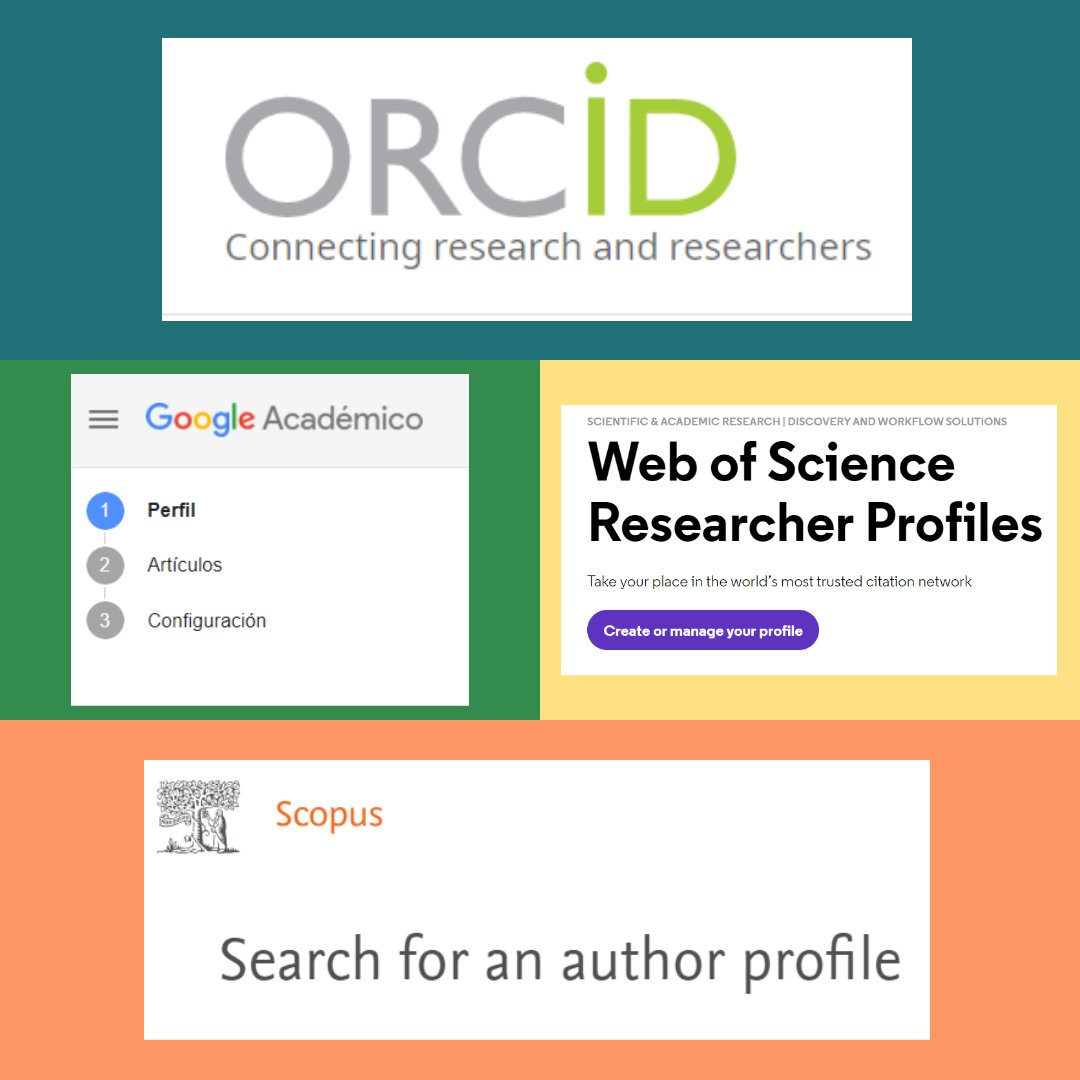 BibliotecaULL's tweet photo. Si investigas, gestiona tu identidad profesional de manera unívoca y reúne toda tu producción científica con las herramientas que te proporcionamos en la Biblioteca @ULL
#pdi #orcid #researchid #GoogleScholar #GoogleAcadémico #Scopus
Información👉https://t.co/PCBukACg0O https://t.co/myPGNDJG7e