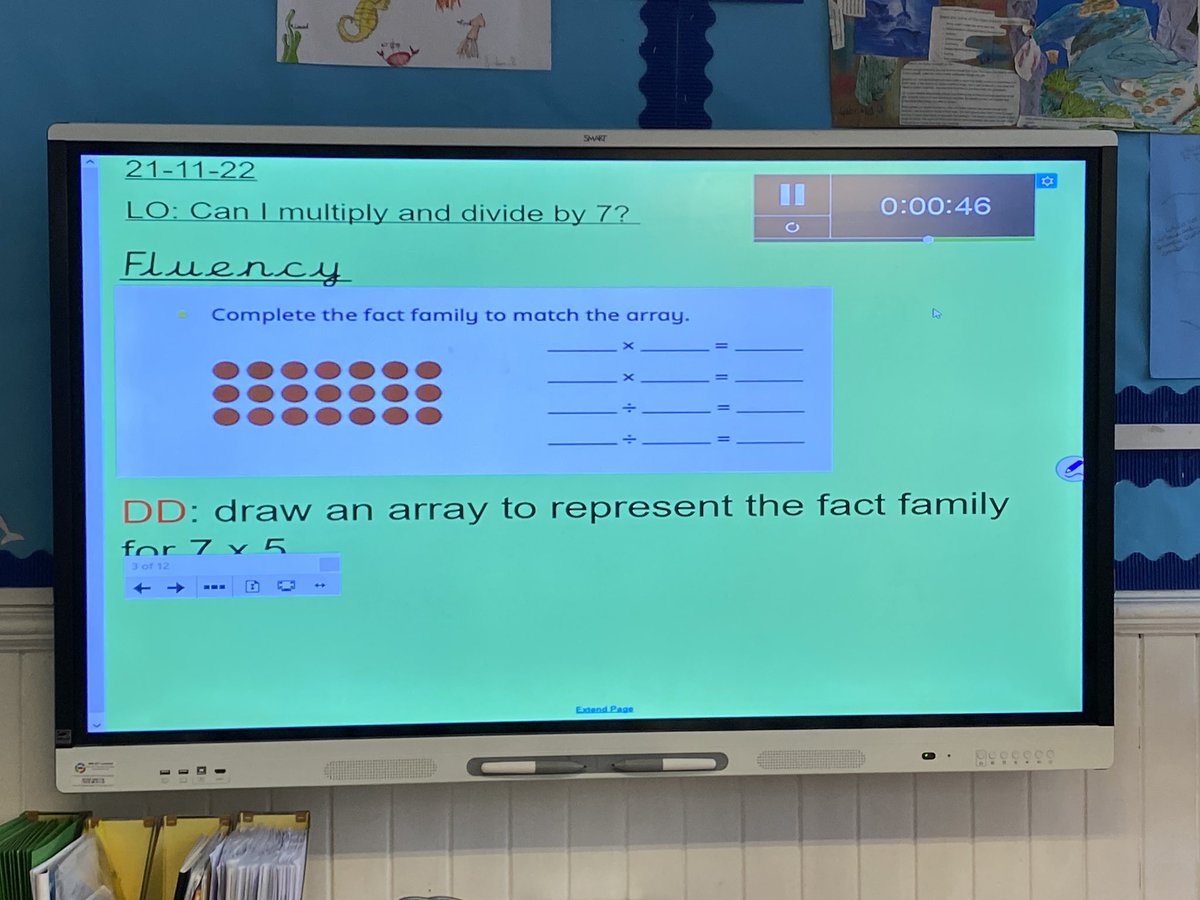 STOCSch's tweet image. Year 4 are enjoying their maths lesson today!!! Divide and multiple by 7!!
Some fabulous work produced! #mathsgenius #goodlearning @WhiteRoseMaths ➗✖️💛💙