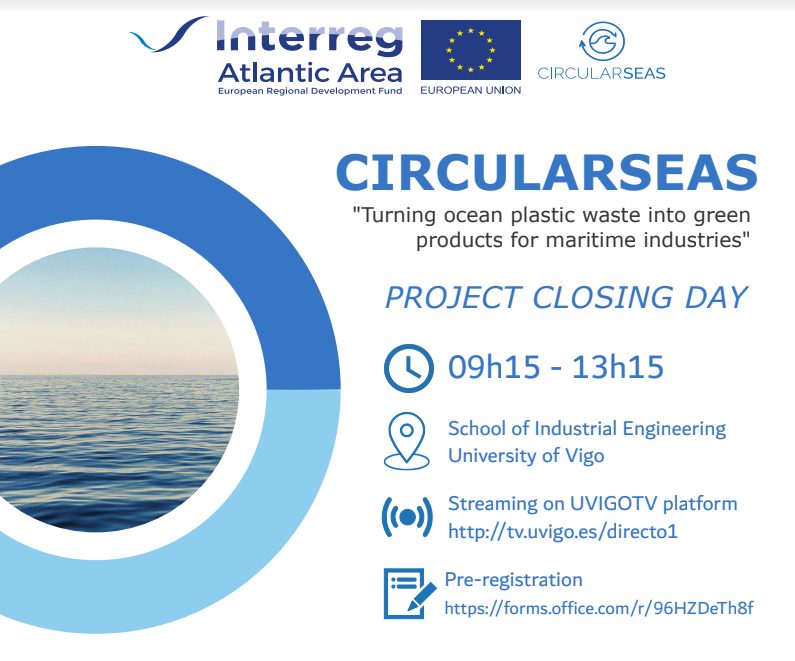 CircularSeas's tweet photo. The #circularseasproject came to the end. Don’t wait for the final green products printed from ocean plastic litter, on the PROJECT CLOSING DAY, on 1st December!🚨 
Do  your  pre-registration on 
 https://t.co/ubbaOfHlq0 https://t.co/NyQfklC9MA