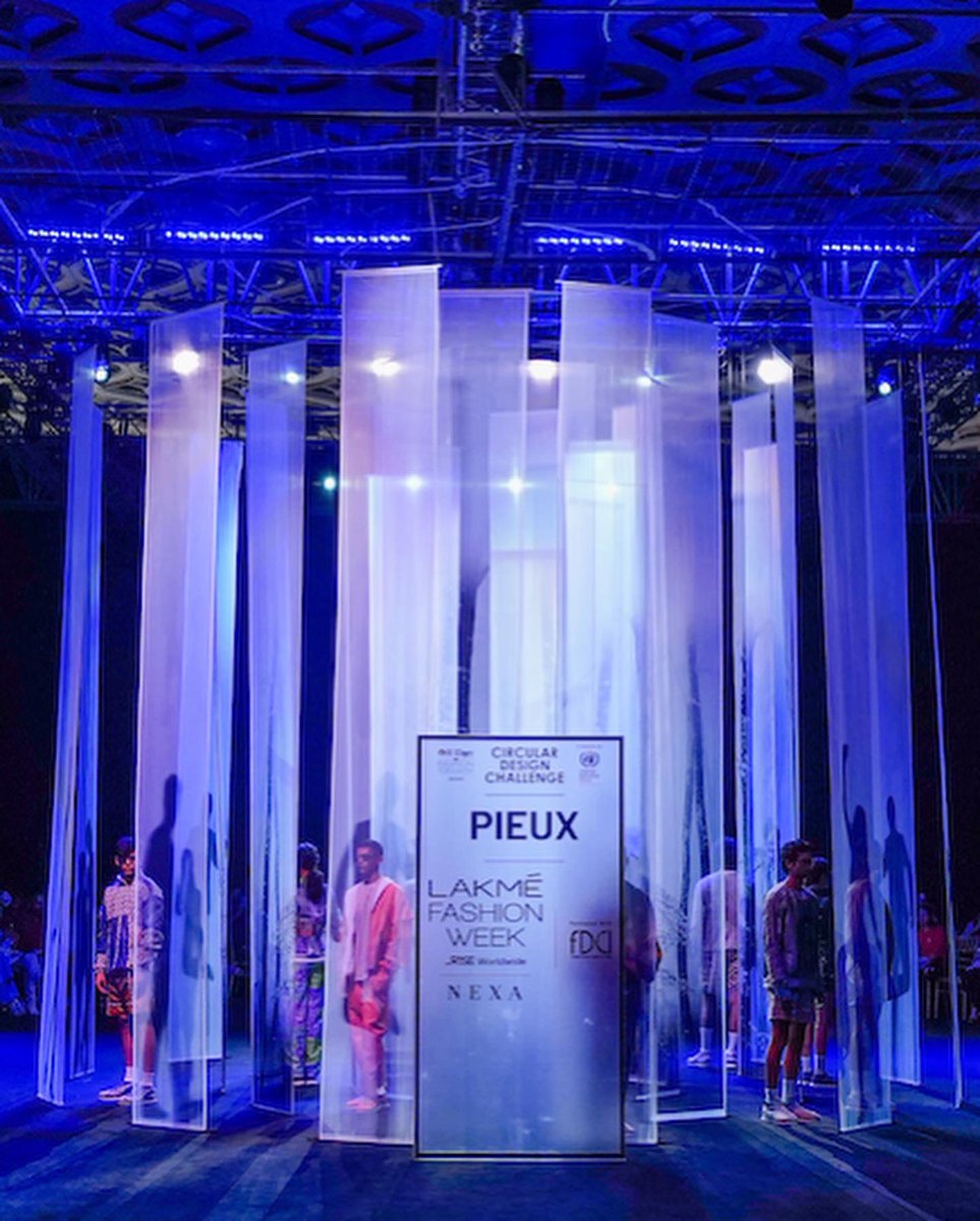 R|Elan™ presents Circular Design Challenge WINNER - PIEUX in partnership with the United Nations in India at Lakmé Fashion Week in partnership with FDCI.

<a href="/RElanOfficial/">R | Elan</a> <a href="/pieuxorganic/">Pieux</a> <a href="/ILoveLakme/">Lakmé India</a> <a href="/fdciofficial/">FDCI</a> <a href="/R1SEWorldwide/">RISE Worldwide</a> <a href="/UNinIndia/">United Nations in India</a> <a href="/UNEP/">UN Environment Programme</a>