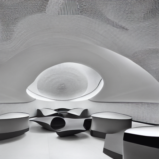 sd_generator's tweet photo. (1) Zaha Hadid style mono tone cube interior
(2) Zaha Hadid style mono tone room design
(3) Zaha Hadid style mono tone chandelier
(4) Zaha Hadid style mono tone car design

#StableDiffusion
#ZahaHadid https://t.co/D9OiRGq1nG