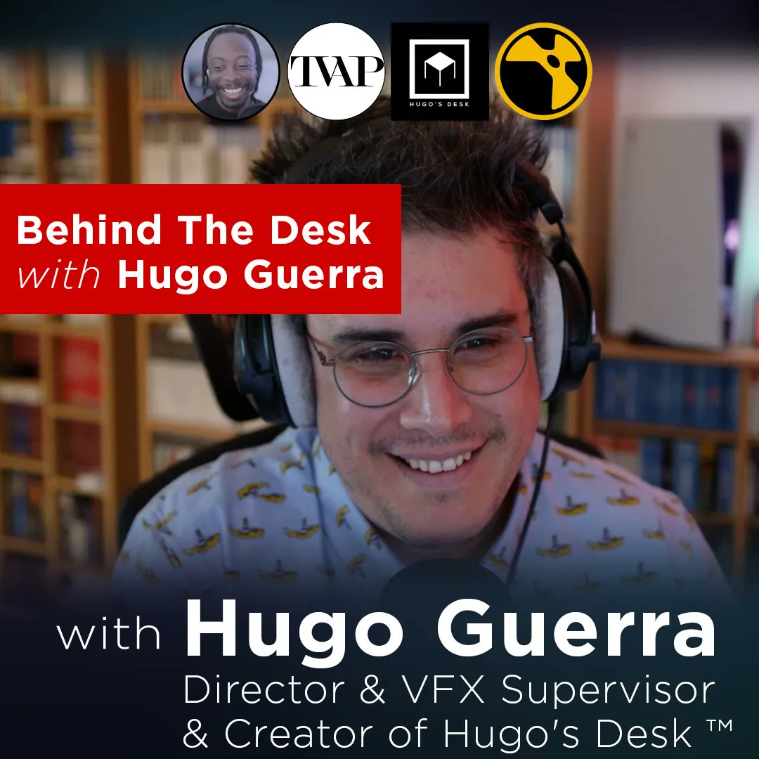 vfxartistspod's tweet photo. The audio version of our episode with @HugoCGuerra is now available on your favourite podcast player. Alternatively, you can find it on our website - https://t.co/Etk9HaFiKF
#tvap #hugoguerra #podcast #vfx https://t.co/031iTTNwg4