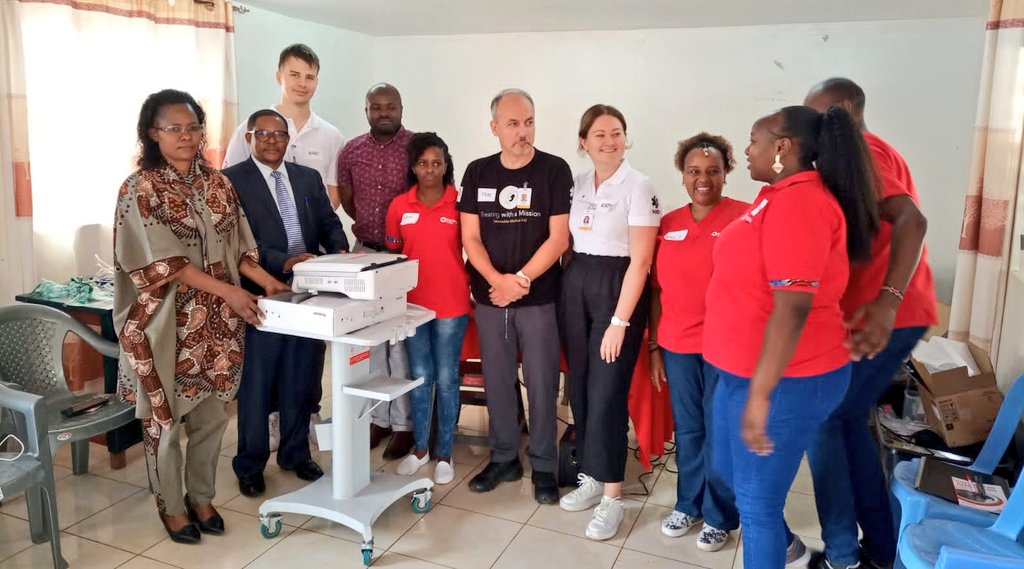 <a href="/PLinKenya/">PLinKenya</a> has this morning donated a portable ultrasound machine to the Moi County Referral Hospital, Voi during a training of healthcare professionals required to offer emergency care to critically ill or injured patients being offered by <a href="/EMKeFoundation/">Emergency Medicine Kenya Foundation 🇰🇪</a>